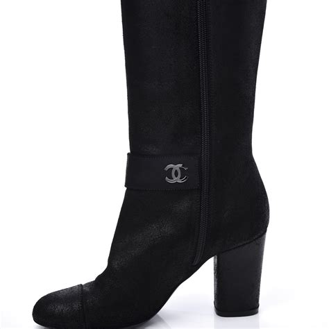 chanel high knee boots|Chanel ankle boots 2021.